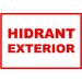 Semn pentru hidrant exterior